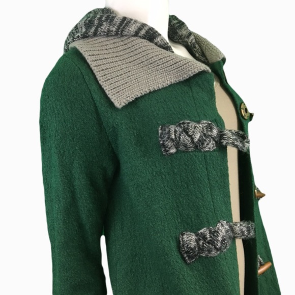 NWT Mystree Green Hooded Jacket - Picture 3 of 7